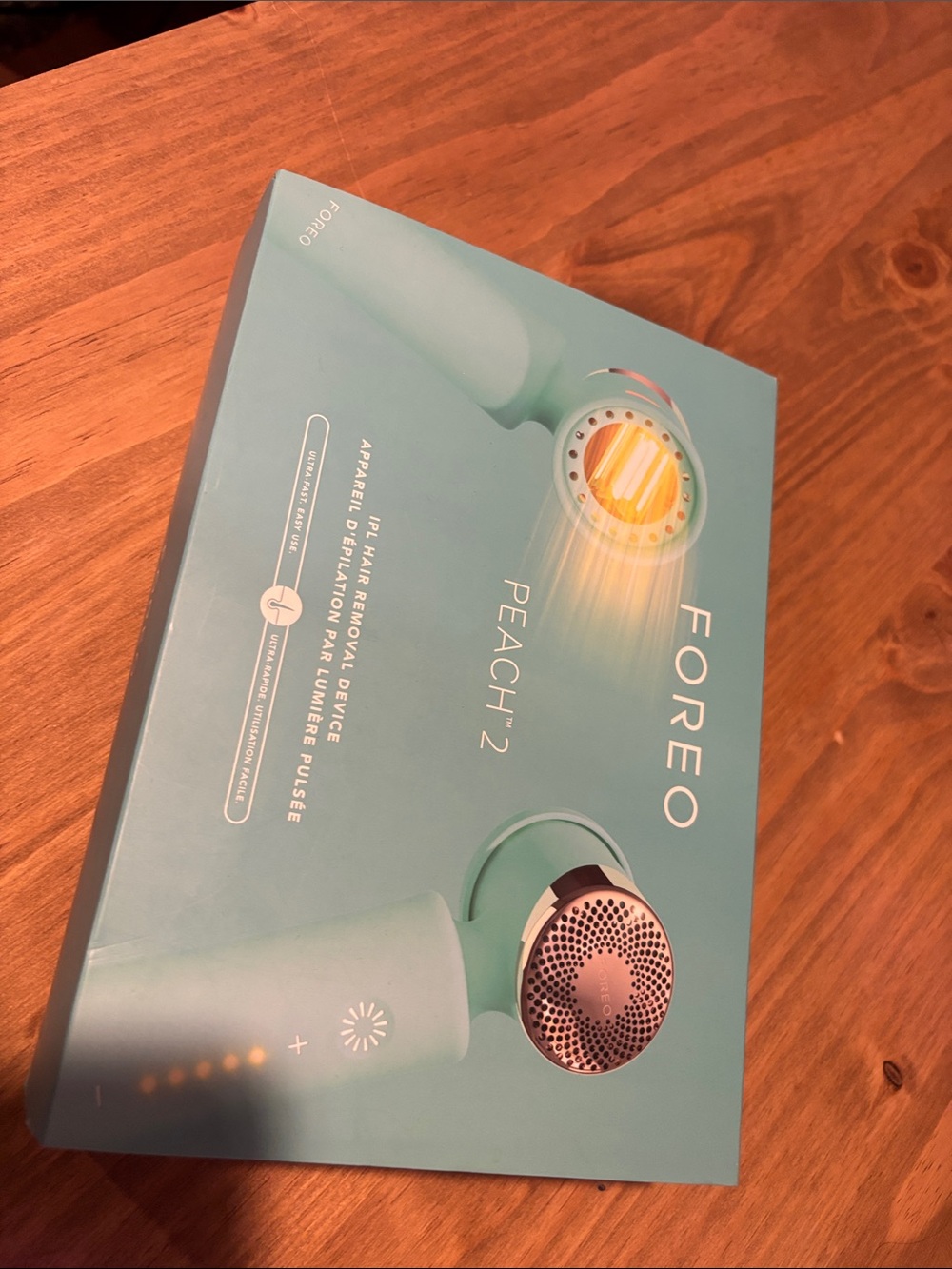 FOREO Peach 2 IPL Hair Removal Device - Teal